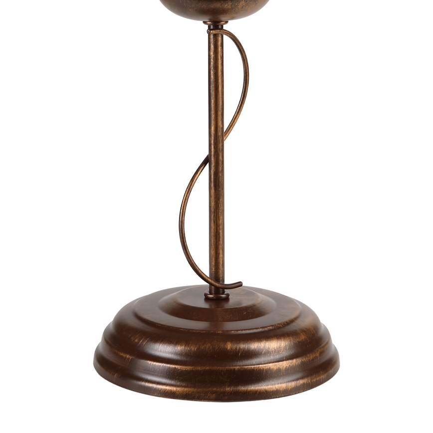 Candeeiro de mesa ANTON 1xE14/60W/230V bronze