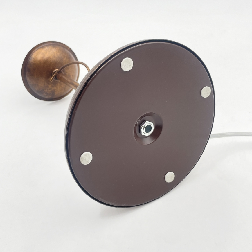 Candeeiro de mesa ANTON 1xE14/60W/230V bronze