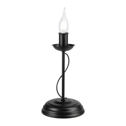 Candeeiro de mesa ANTON 1xE14/60W/230V preto
