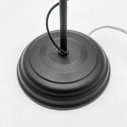 Candeeiro de mesa ANTON 1xE14/60W/230V preto