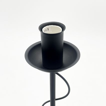 Candeeiro de mesa ANTON 1xE14/60W/230V preto