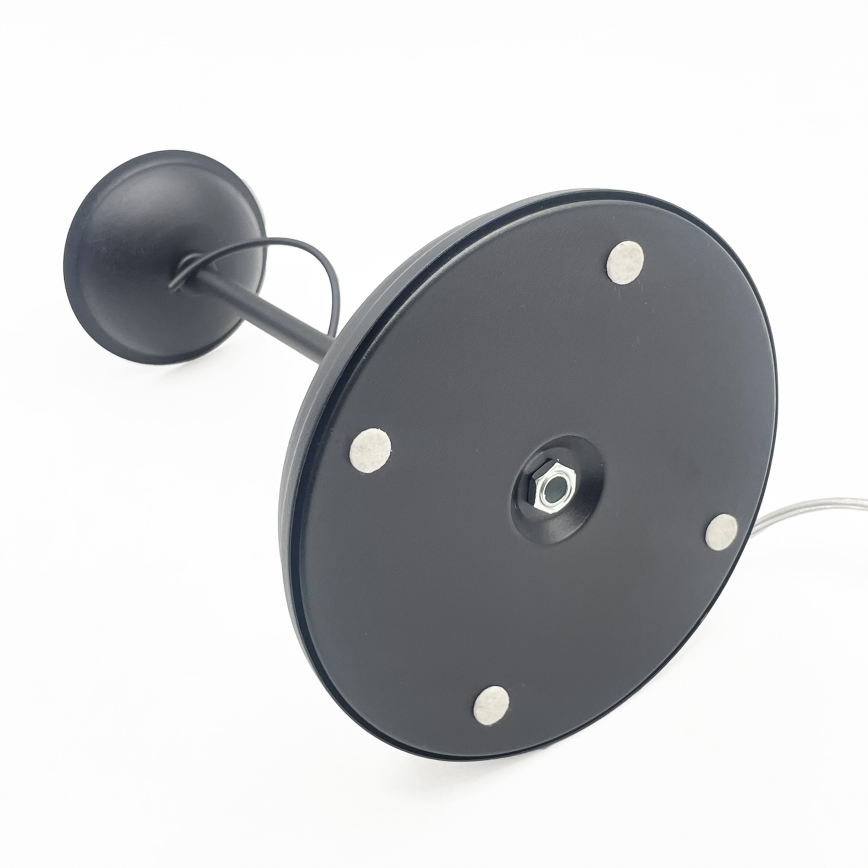 Candeeiro de mesa ANTON 1xE14/60W/230V preto