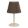 Candeeiro de mesa ARDEN 1xE27/15W/230V bege/castanho
