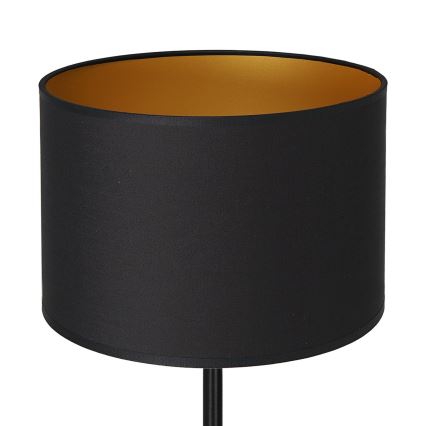 Candeeiro de mesa ARDEN 1xE27/60W/230V d. 25 cm preto/dourado
