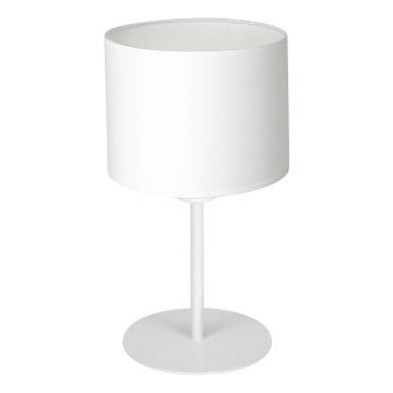 Candeeiro de mesa ARDEN 1xE27/60W/230V diâmetro 18 cm branco