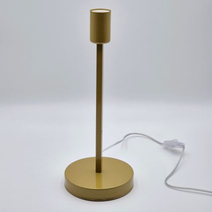 Candeeiro de mesa ASTRID 1xE27/60W/230V dourado