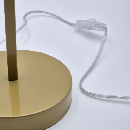 Candeeiro de mesa ASTRID 1xE27/60W/230V dourado