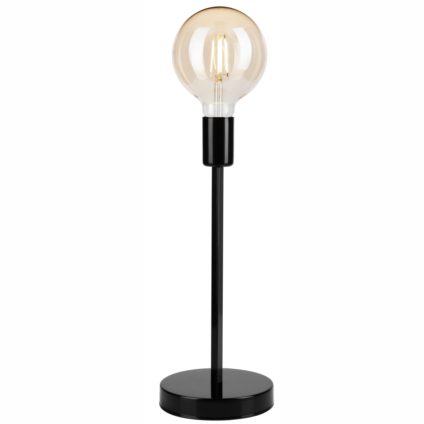 Candeeiro de mesa ASTRID 1xE27/60W/230V preto brilhante