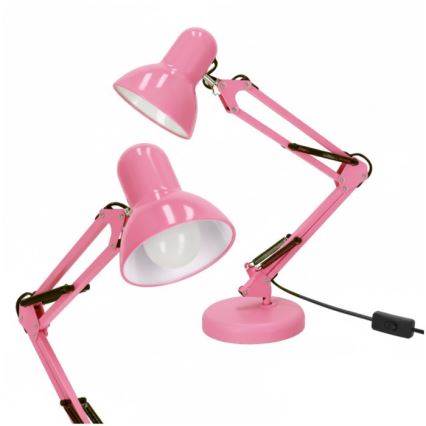 Candeeiro de mesa AURIQ 1xE27/60W/230V rosa