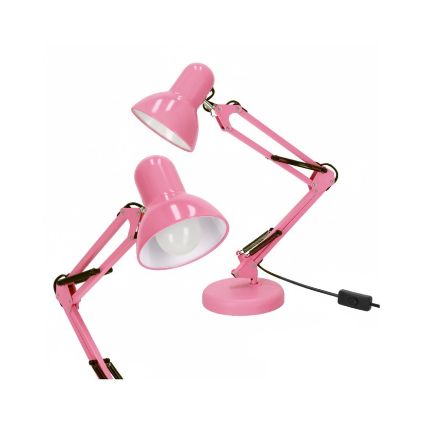 Candeeiro de mesa AURIQ 1xE27/60W/230V rosa