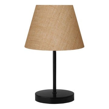 Candeeiro de mesa AYD 1xE27/40W/230V castanho/preto