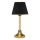 Candeeiro de mesa AYD 1xE27/40W/230V preto/dourado