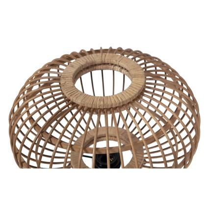 Candeeiro de mesa BASICLABEL 1xE27/40W/230V bambu