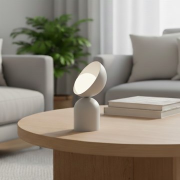 Candeeiro de mesa BOTO 1xG9/8W/230V branco