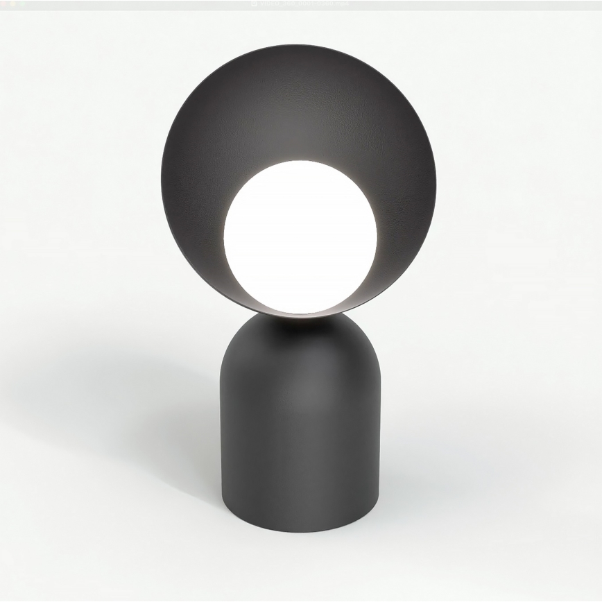 Candeeiro de mesa BOTO 1xG9/8W/230V preto