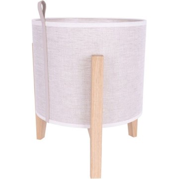 Candeeiro de mesa CASIOPEA 1xE27/40W/230V 30 cm carvalho