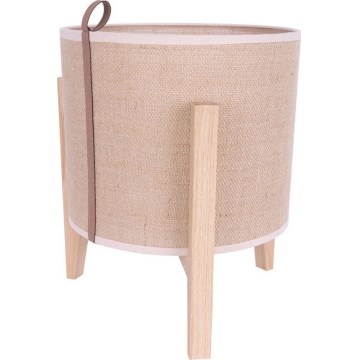 Candeeiro de mesa CASIOPEA 1xE27/40W/230V 30 cm carvalho