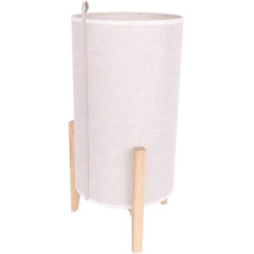 Candeeiro de mesa CASIOPEA 1xE27/40W/230V 50 cm carvalho