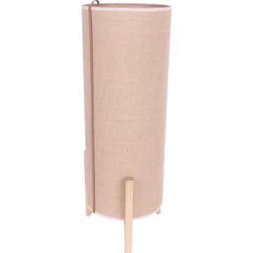 Candeeiro de mesa CASIOPEA 1xE27/40W/230V 70 cm carvalho