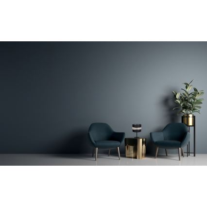 Candeeiro de mesa CORAL 1xE27/60W/230V preto