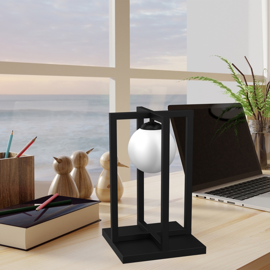 Candeeiro de mesa DIEGO 1xE14/40W/230V preto