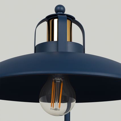 Candeeiro de mesa FELIX 1xE27/60W/230V azul