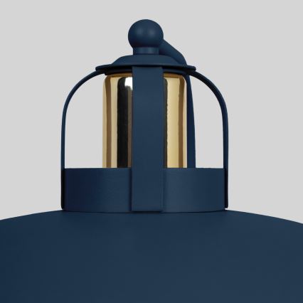 Candeeiro de mesa FELIX 1xE27/60W/230V azul