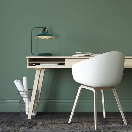 Candeeiro de mesa FELIX 1xE27/60W/230V verde