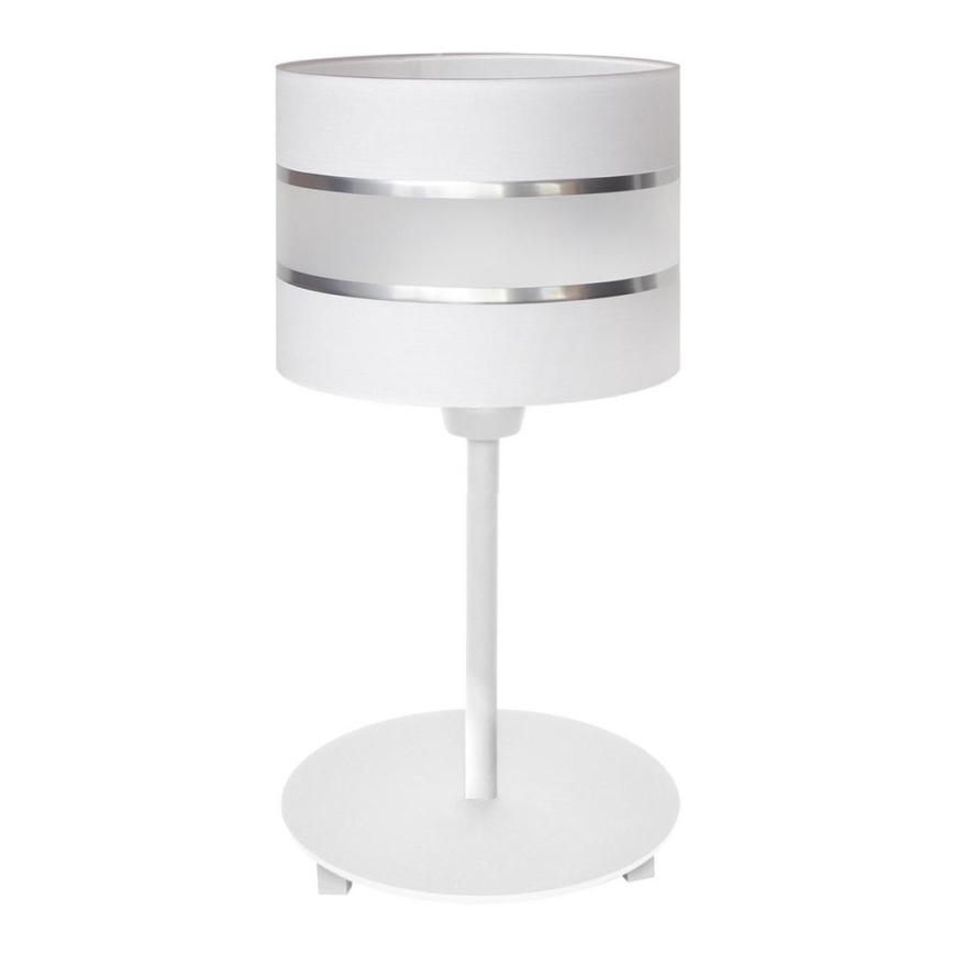 Candeeiro de mesa HELEN 1xE27/15W/230V branco