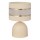Candeeiro de mesa HELEN 1xE27/15W/230V creme/dourado