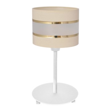 Candeeiro de mesa HELEN 1xE27/15W/230V creme