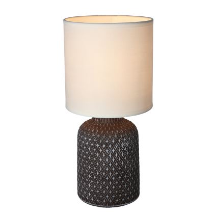 Candeeiro de mesa INER 1xE14/40W/230V castanho