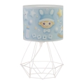 Candeeiro de mesa infantil KIDS ROOM 1xE27/60W/230V Ø 18 cm astronauta