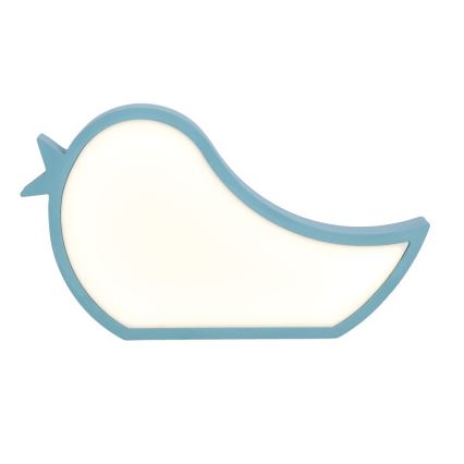 Candeeiro de mesa infantil LED BIRD LED/12W/230V azul