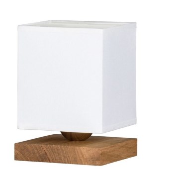 Candeeiro de mesa INGER 1xE27/25W/230V carvalho