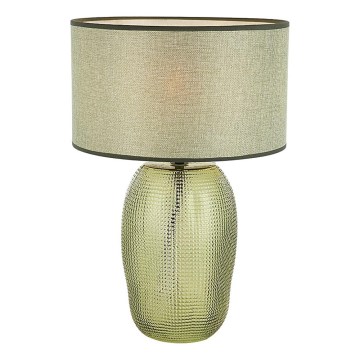 Candeeiro de mesa JENIFER 1xE27/40W/230V verde