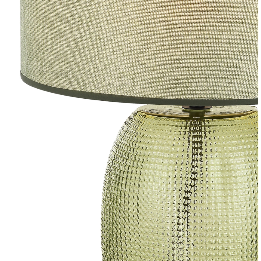 Candeeiro de mesa JENIFER 1xE27/40W/230V verde