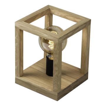 Candeeiro de mesa KAGO 1xE27/60W/230V carvalho fosco