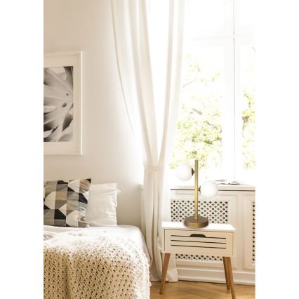 Candeeiro de mesa KAMA 2xG9/28W/230V