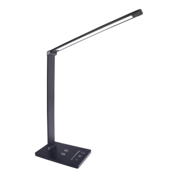 Candeeiro de mesa LED com carregamento sem fios VARIO LED/5W/230V 3000-6000K preto