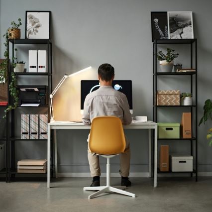 Candeeiro de mesa LED com regulação 2em1 USB TENUIX LED/14W/5V 3000-6000K branco