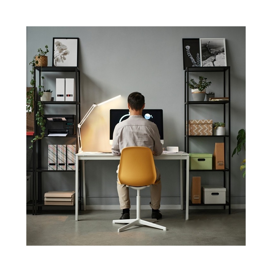 Candeeiro de mesa LED com regulação 2em1 USB TENUIX LED/14W/5V 3000-6000K branco