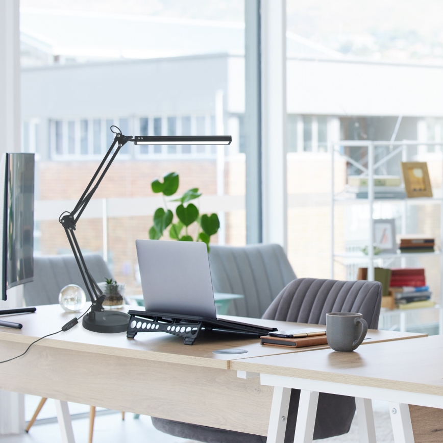 Candeeiro de mesa LED com regulação 2em1 USB TENUIX LED/14W/5V 3000-6000K