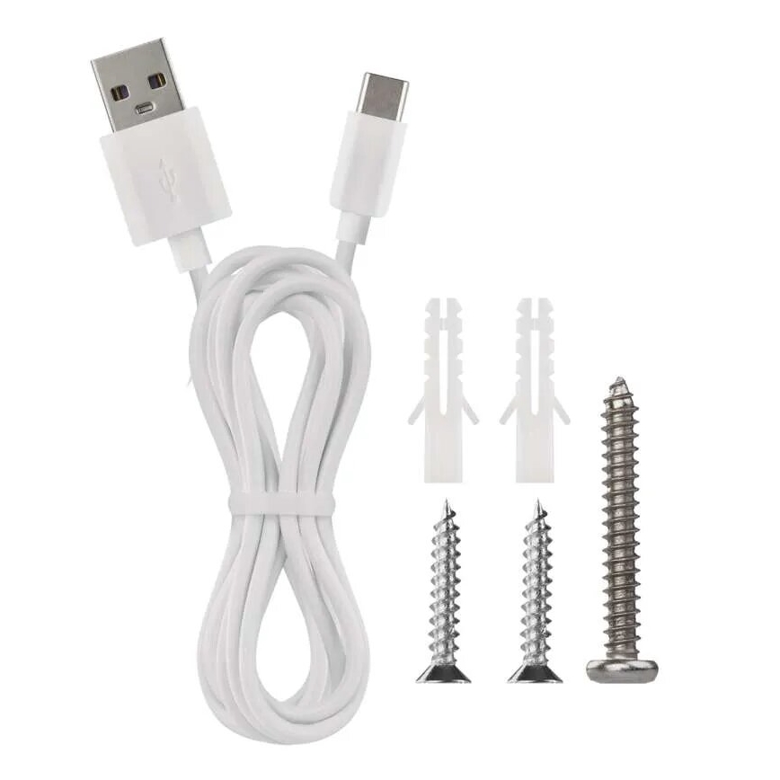 Candeeiro de mesa LED com regulação 4em1 LED/6W/3,7V 3000K/4000K/6500K 1500mAh branco