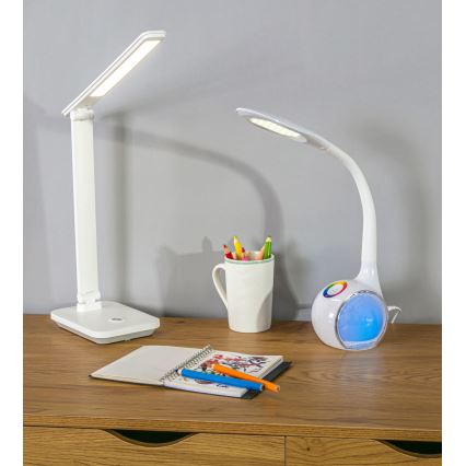 Candeeiro de mesa LED com regulação através de toque LED/5W/5V 6000 mAh
