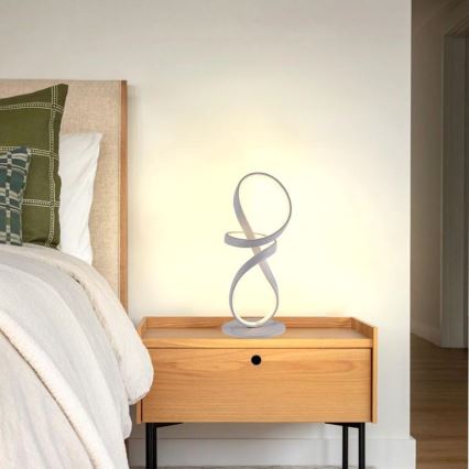 Candeeiro de mesa LED com regulação LED/26W/230V 3000/4000/6500K branco