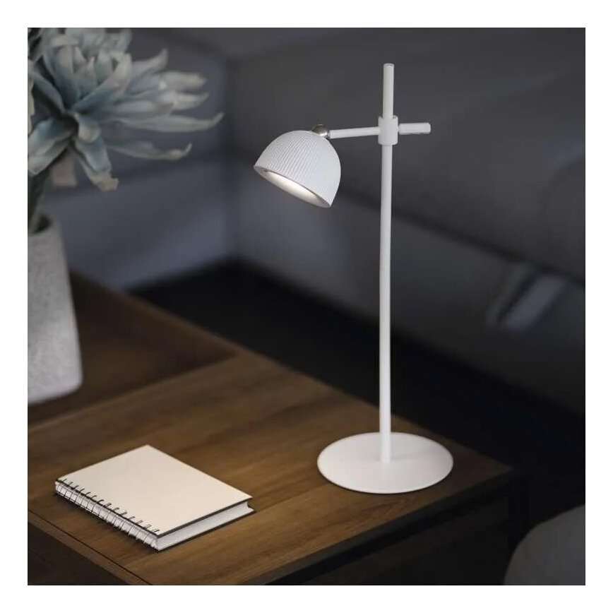 Candeeiro de mesa LED com regulação magnético 4em1 LED/4,2W/3,7V 4000K 1200mAh branco
