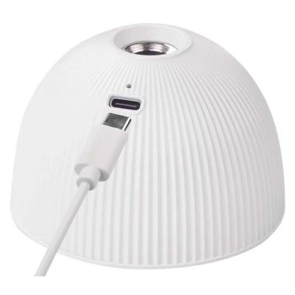 Candeeiro de mesa LED com regulação magnético 4em1 LED/4,2W/3,7V 4000K 1200mAh branco