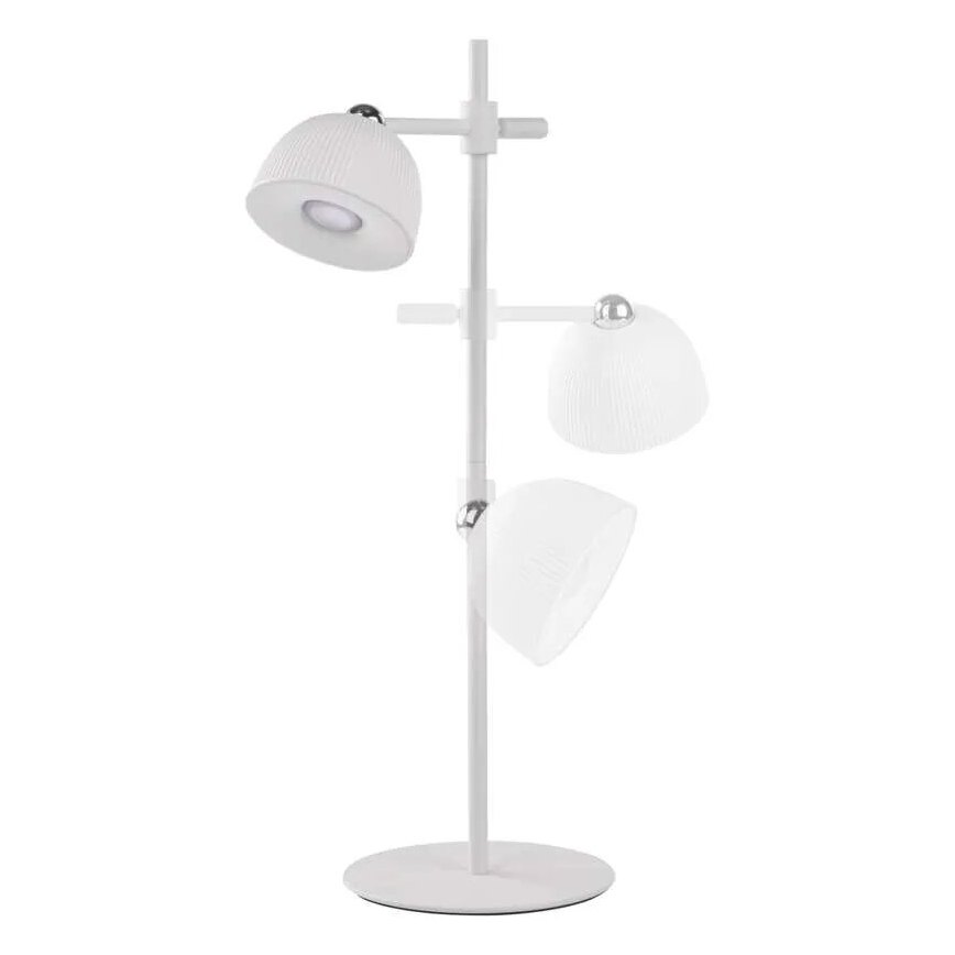 Candeeiro de mesa LED com regulação magnético 4em1 LED/4,2W/3,7V 4000K 1200mAh branco