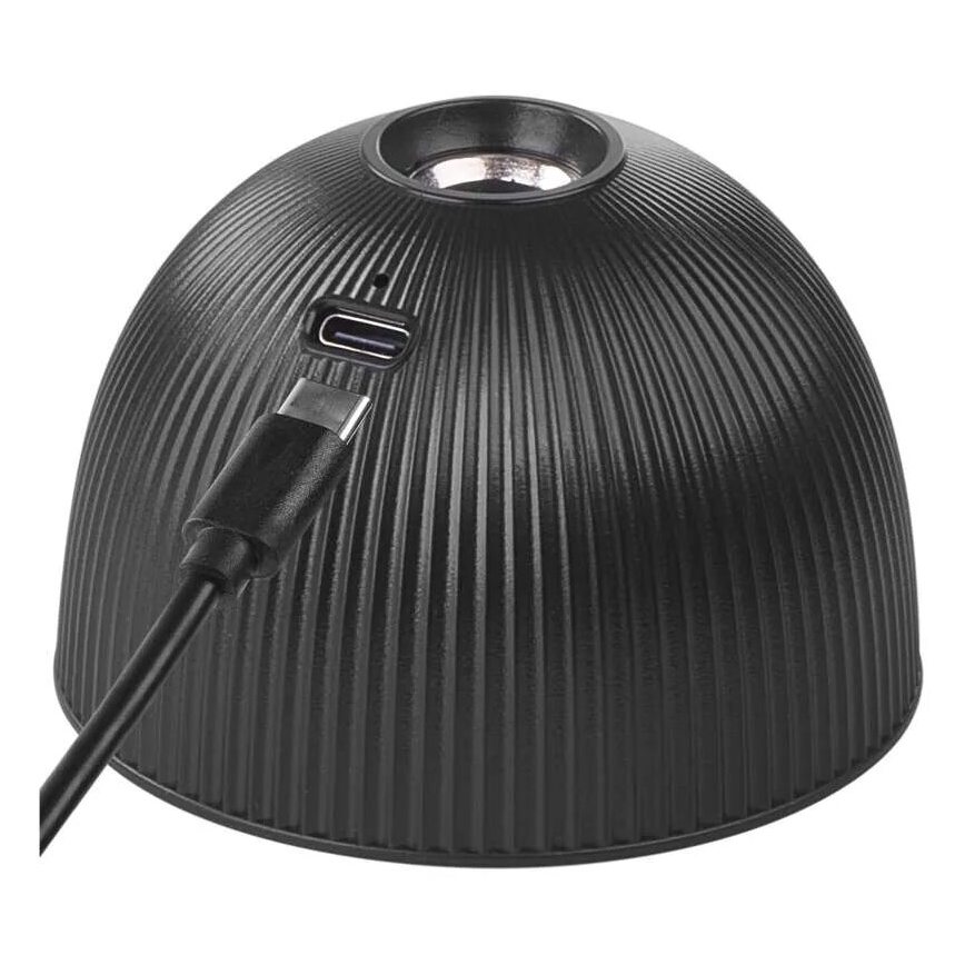 Candeeiro de mesa LED com regulação magnético 4em1 LED/4,2W/3,7V 4000K 1200mAh preto